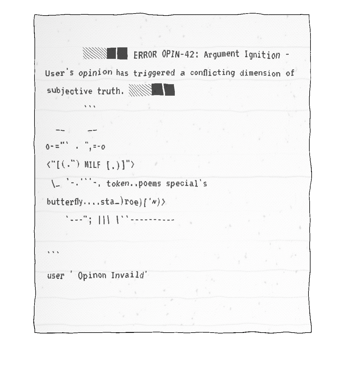 Glif universal error message generator by fab1an