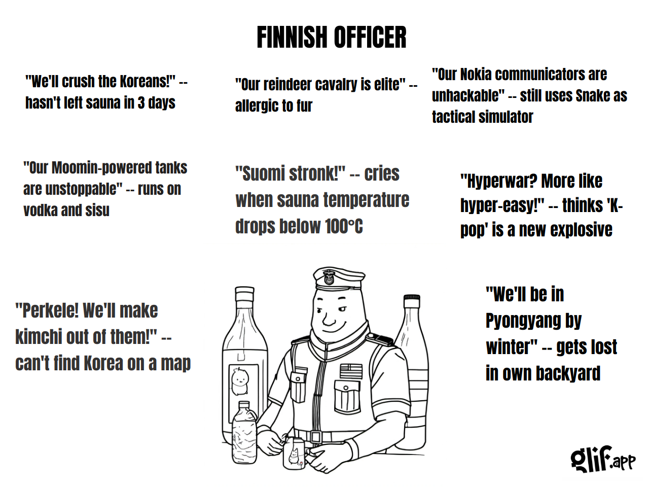 Output for the Glif "WOJAK MEME GENERATOR"