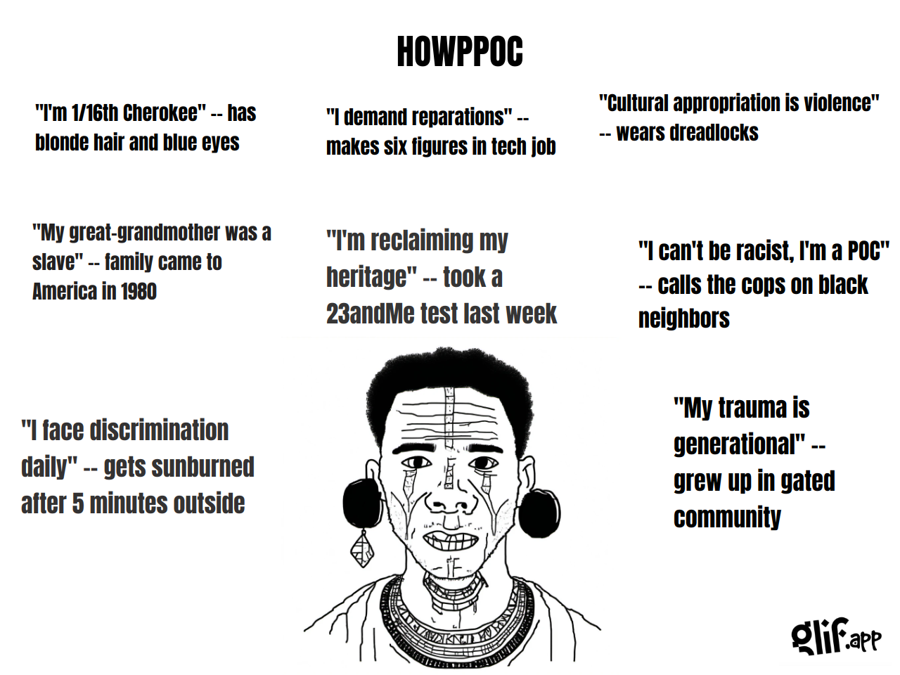 Output for the Glif "WOJAK MEME GENERATOR"