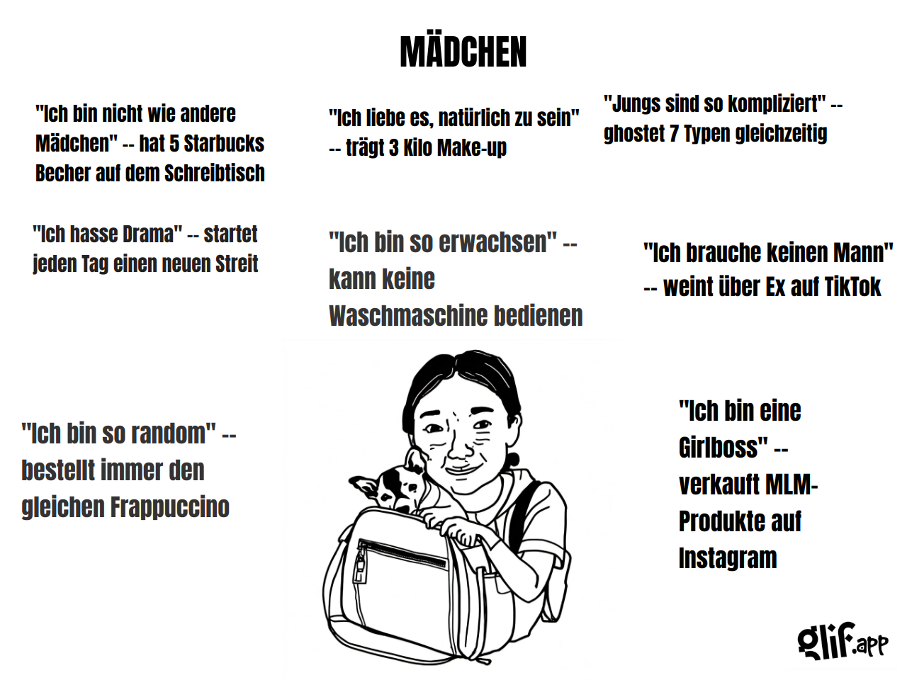 Output for the Glif "WOJAK MEME GENERATOR (in German)"