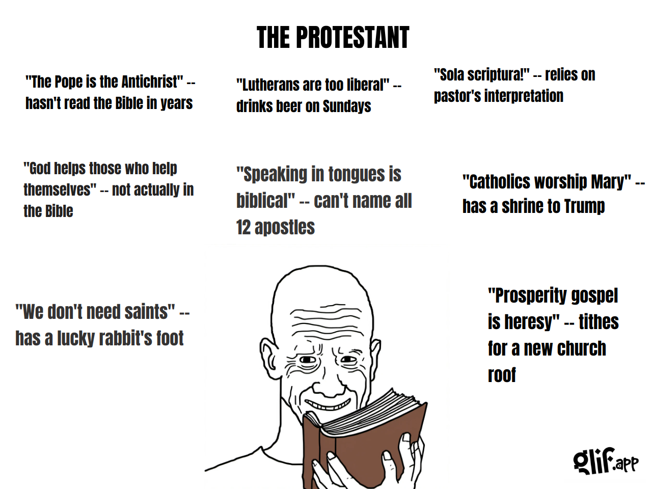 Output for the Glif "WOJAK MEME GENERATOR"