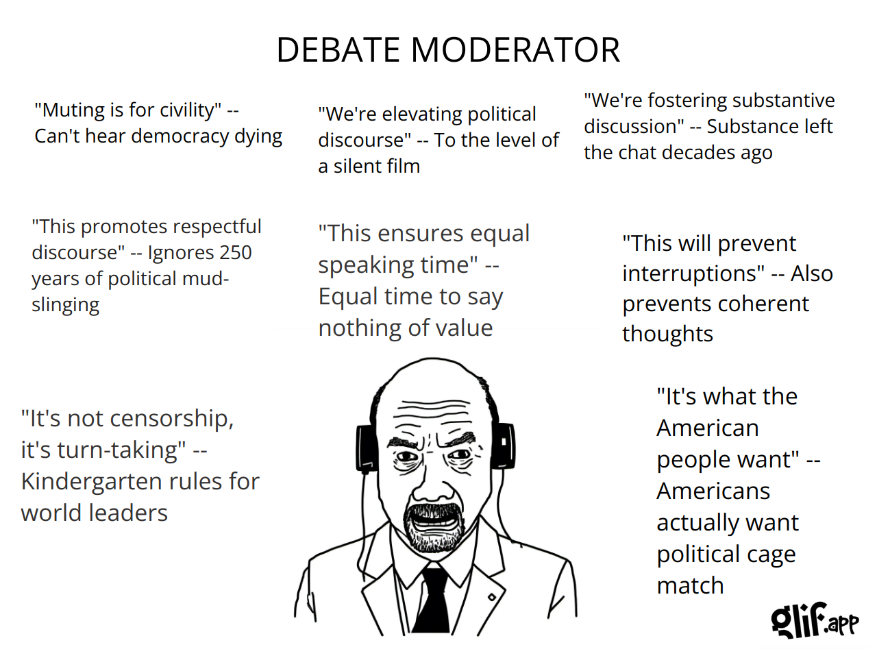 Output for the Glif "WOJAK MEME GENERATOR"