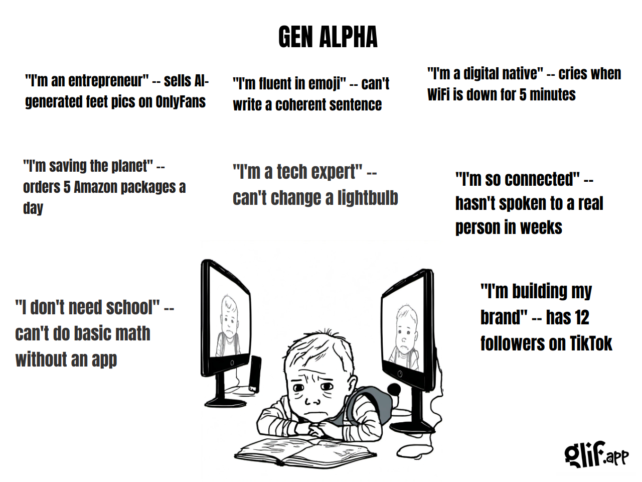 glif - Kitamba&rsquo;s run of WOJAK MEME GENERATOR
