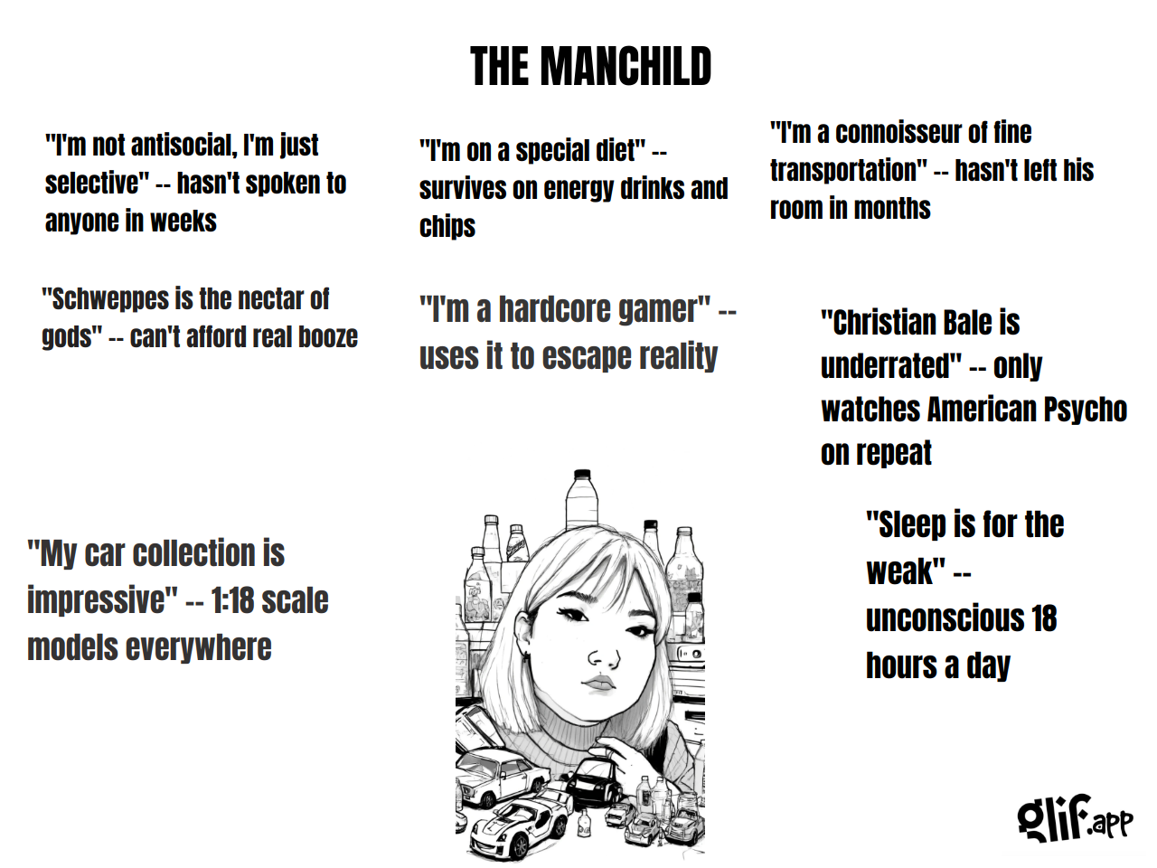 Output for the Glif "WOJAK MEME ANYONE"