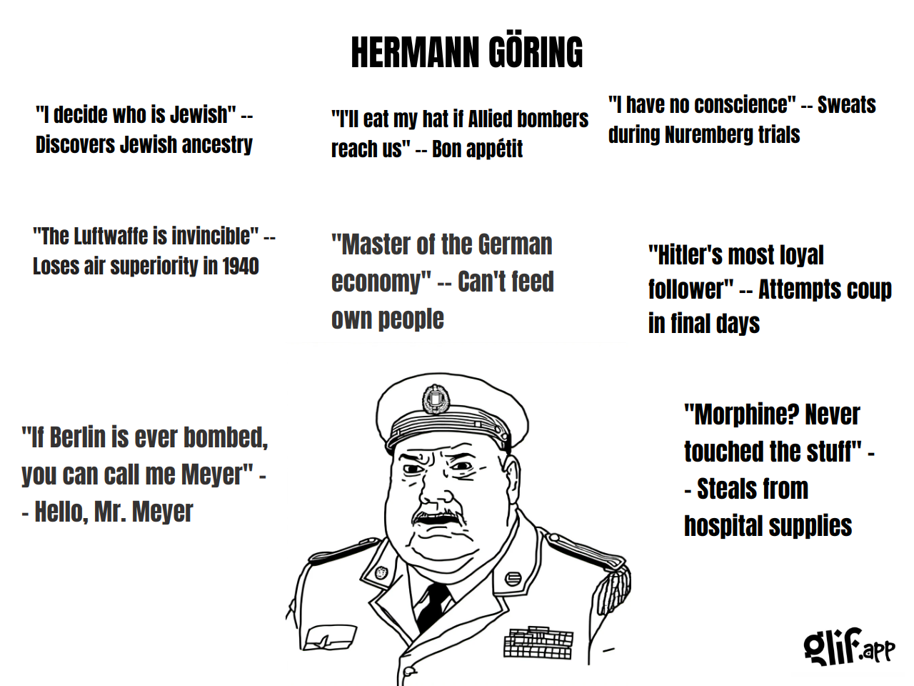 glif - Daan-4749e0c7b3’s run of WOJAK MEME GENERATOR