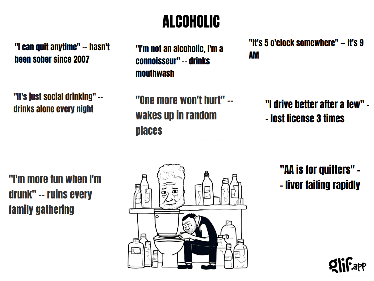 Output for the Glif "WOJAK MEME GENERATOR"