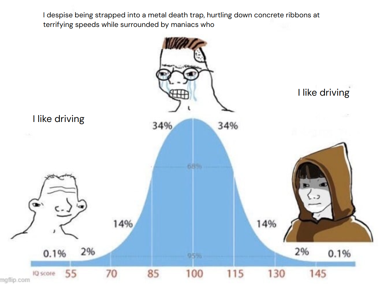 Output for the Skill "Bell Curve Meme"