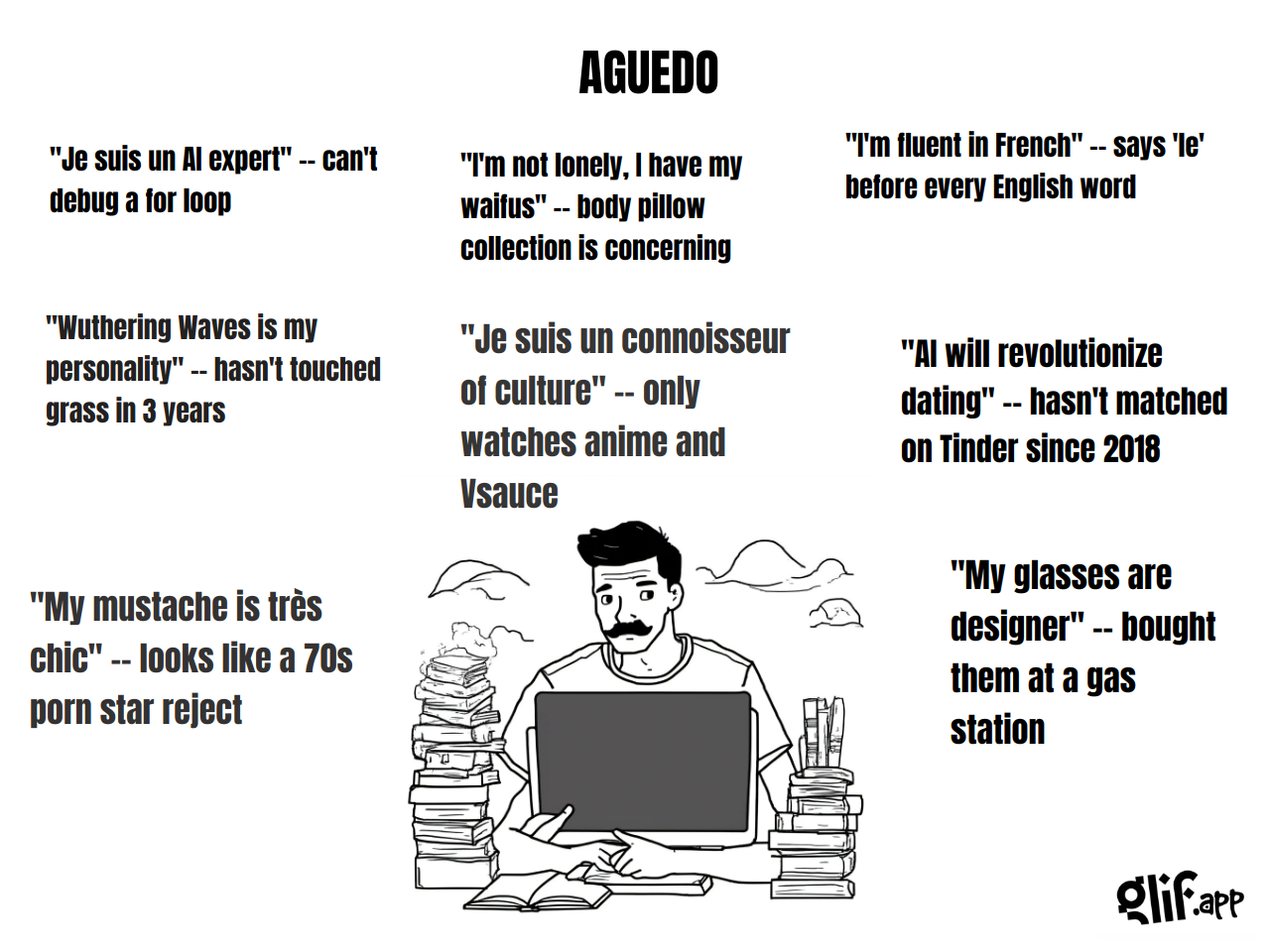 glif - soporifik&rsquo;s run of WOJAK MEME GENERATOR