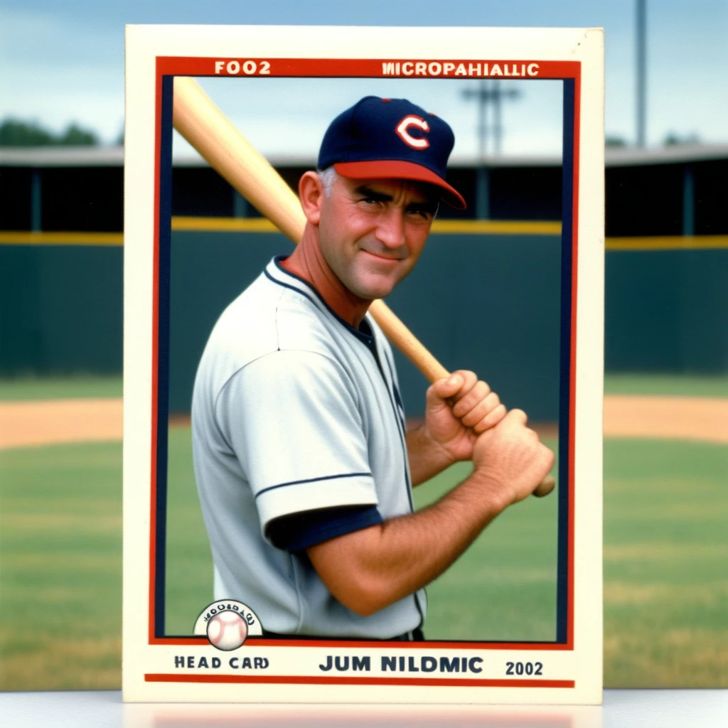 Output for the Glif "Baseball Card Me"
