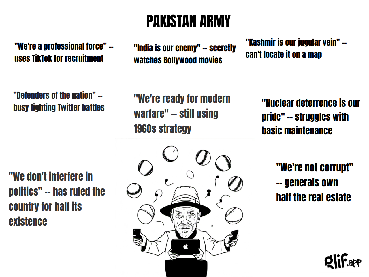 Output for the Glif "WOJAK MEME GENERATOR"