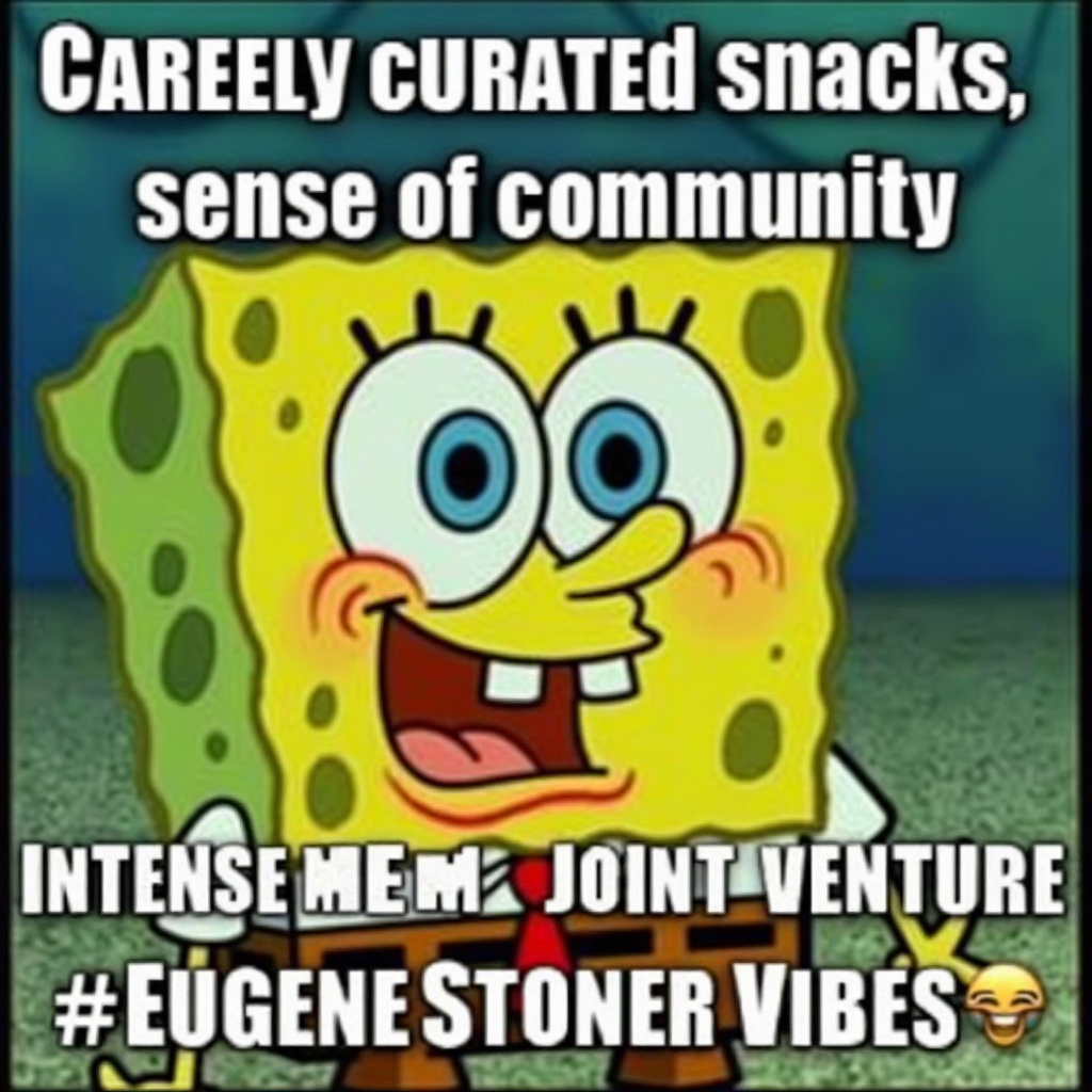 Output for the Glif "WEIRD FLUX MEMES"