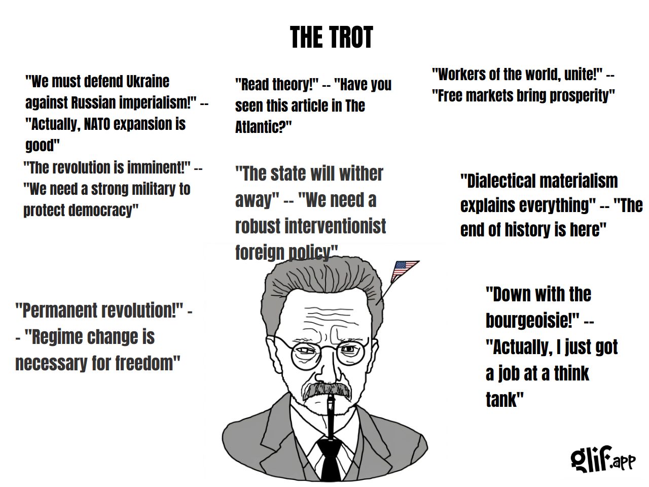 Output for the Glif "WOJAK MEME GENERATOR"