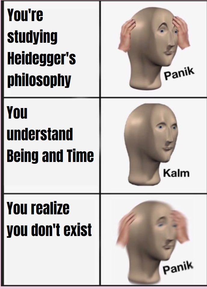 Output for the Glif "Panik Kalm Meme Generator"