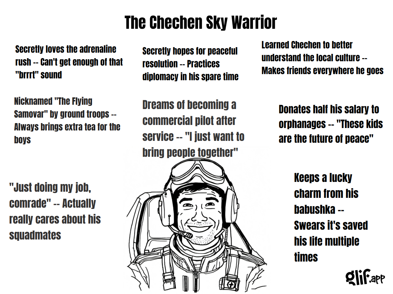 Output for the Glif "WHOLESOME WOJAK MEME GENERATOR (remix)"