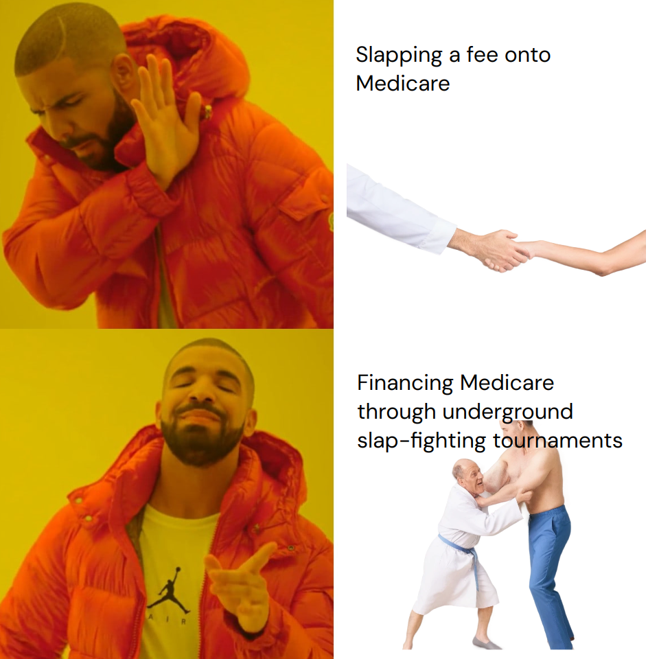 Output for the Glif "Drake hotline bling with pictures meme generator"