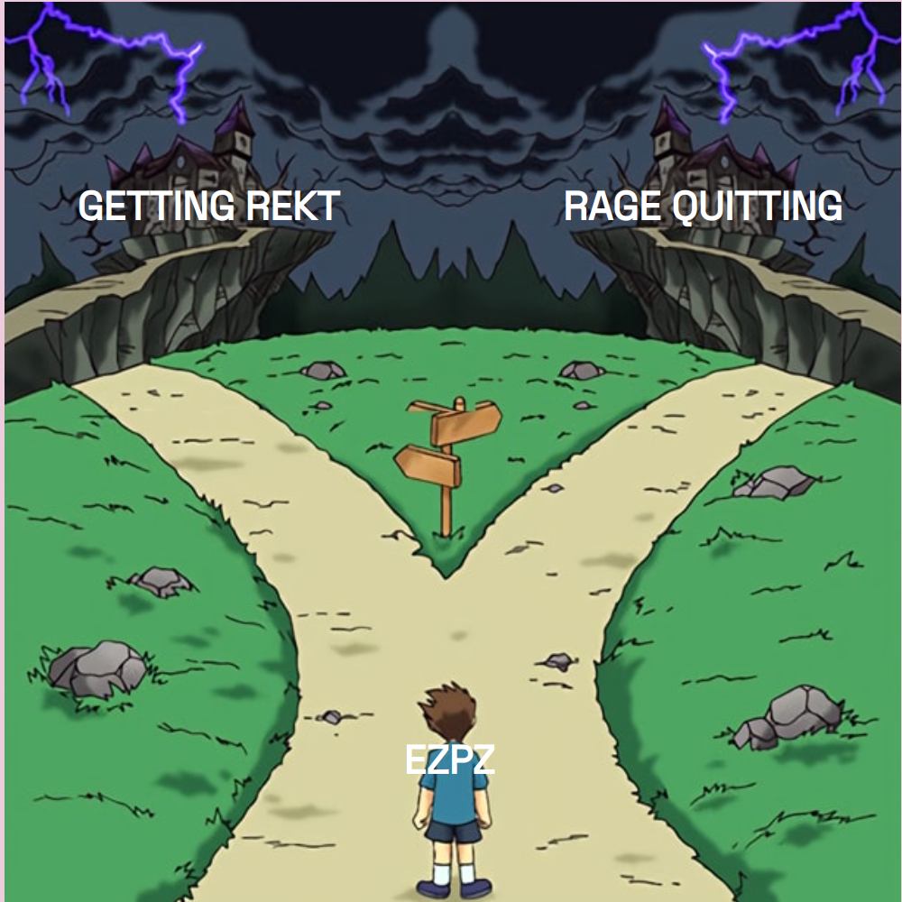 Output for the Glif "Dramatic Crossroads 😈 - Meme Generator (remix)"