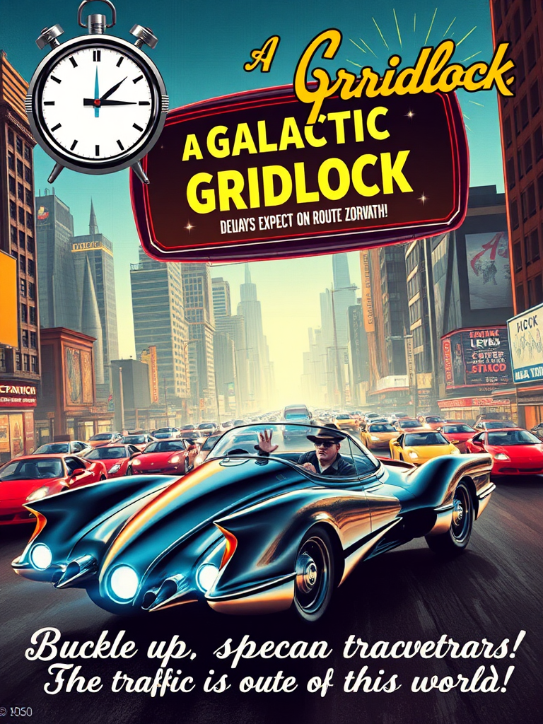 Output for the Glif "Vintage Sci-fi Movie Poster"