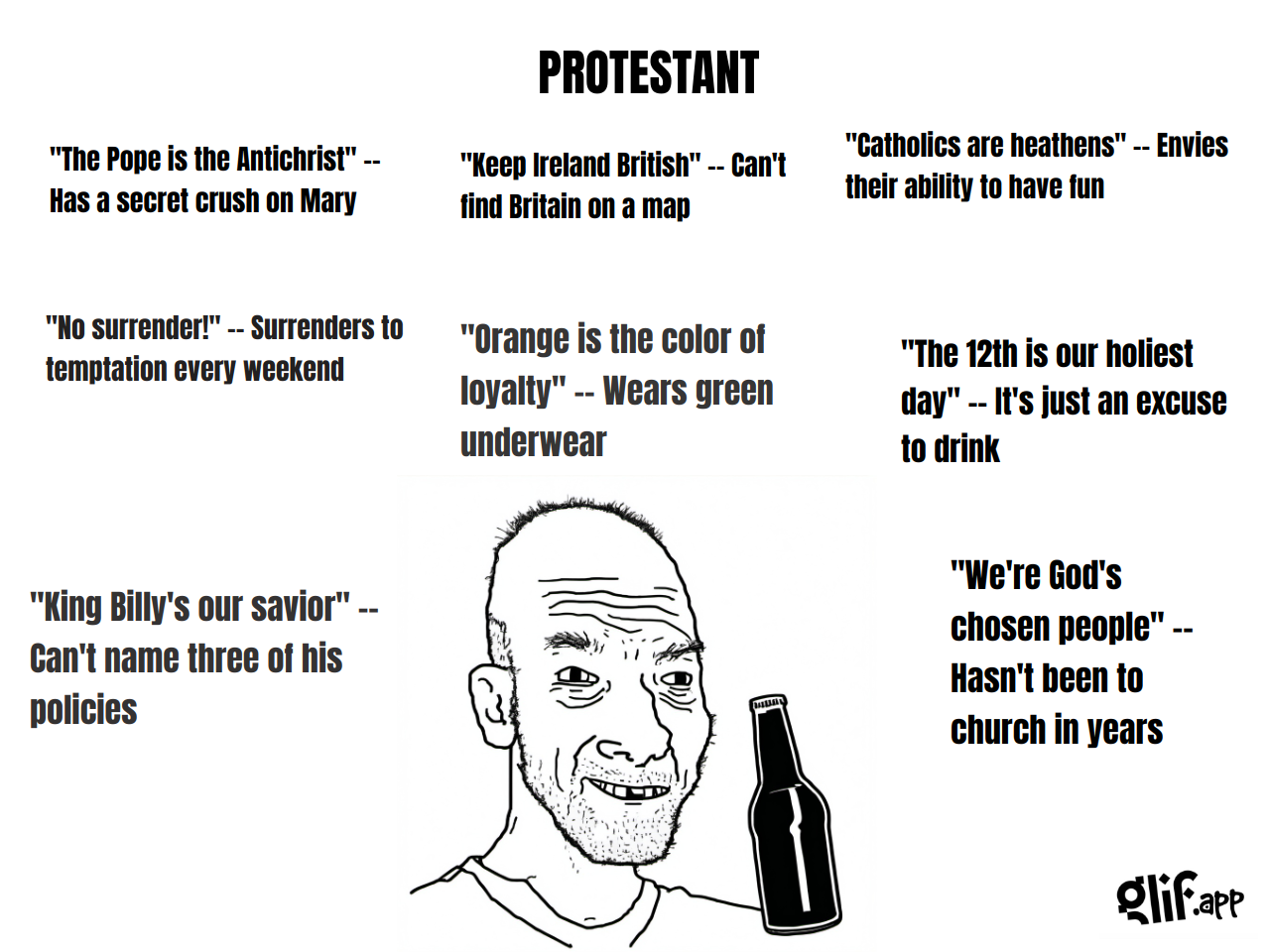 Output for the Glif "WOJAK MEME GENERATOR"