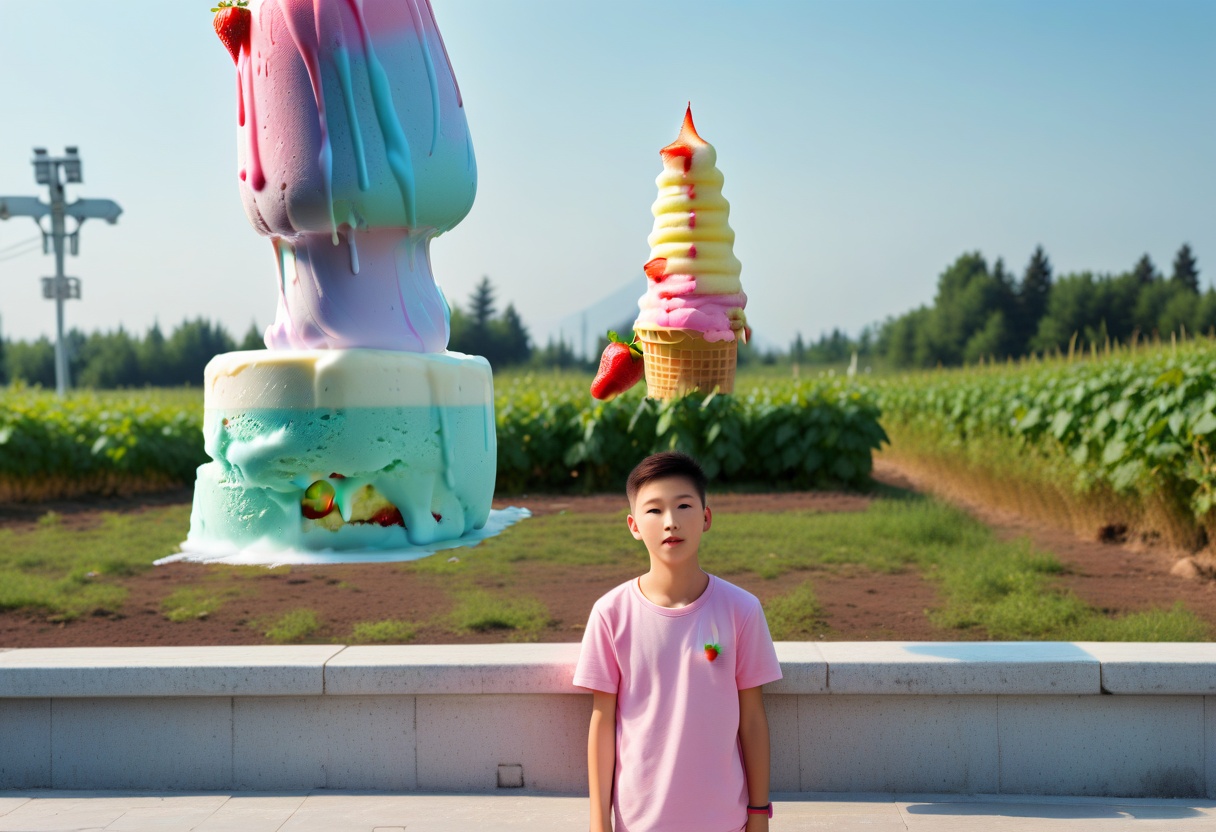 Output for the Skill "Ice-cream buildings"