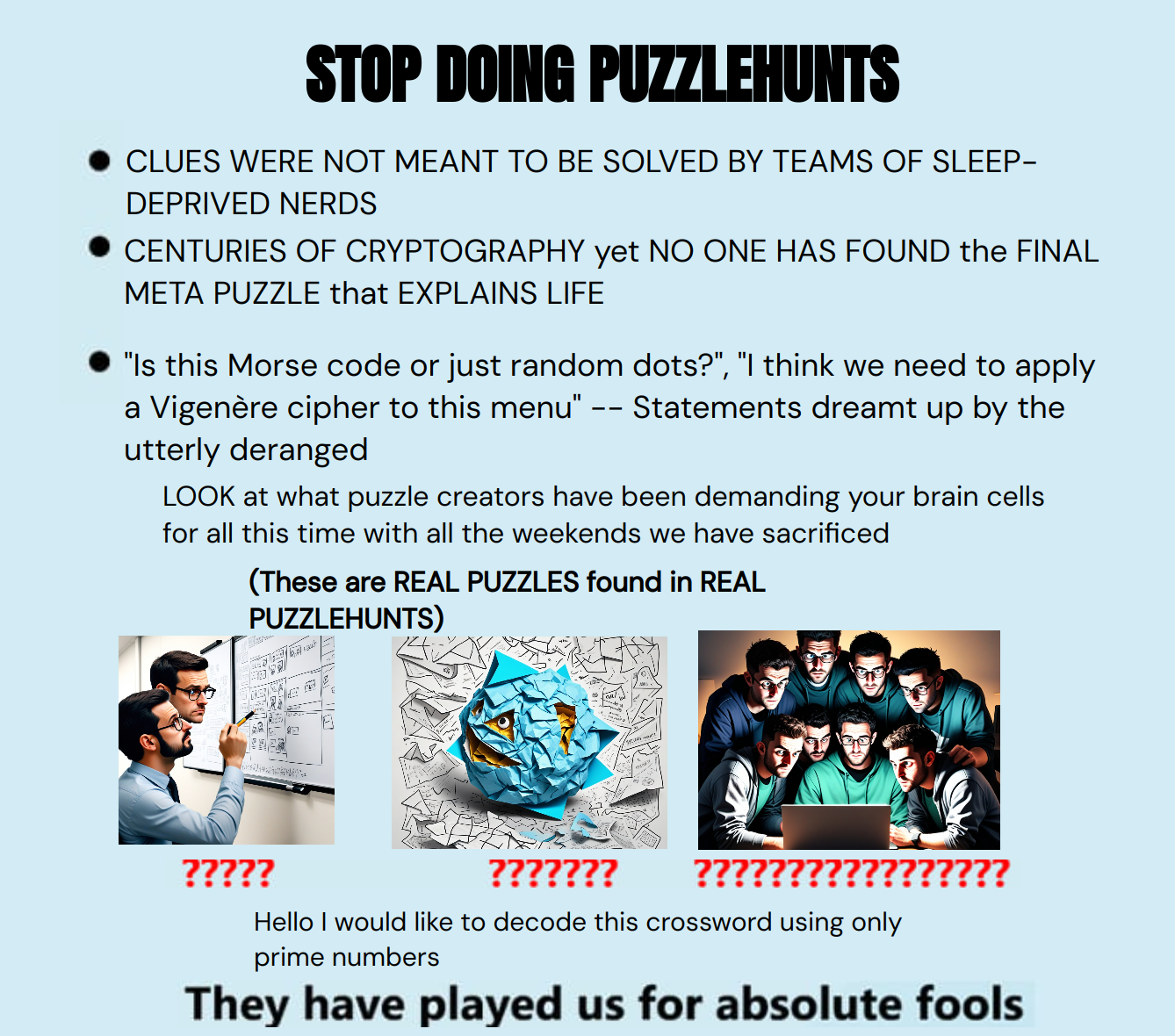 glif - punchingcatto&rsquo;s run of STOP DOING MATH meme generator