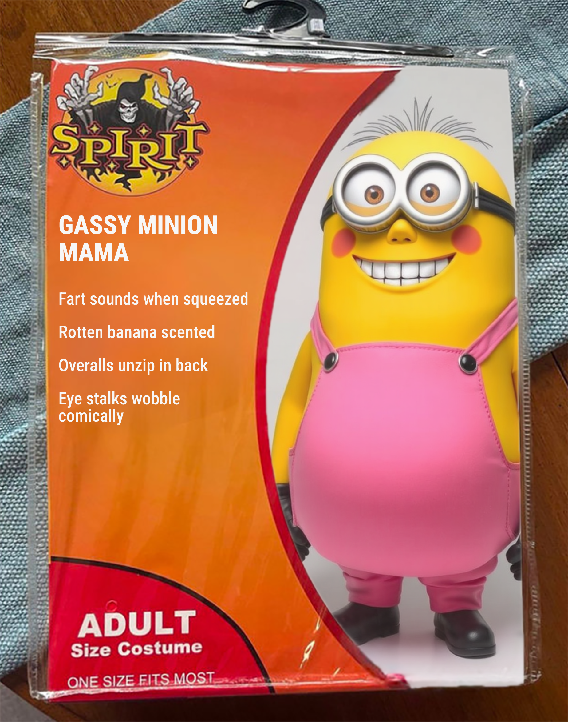 Output for the Glif "Spirit of Halloween Costume Maker"