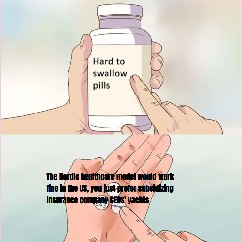 Output for the Glif "Hard to Swallow Pill 💊 - Meme Generator"