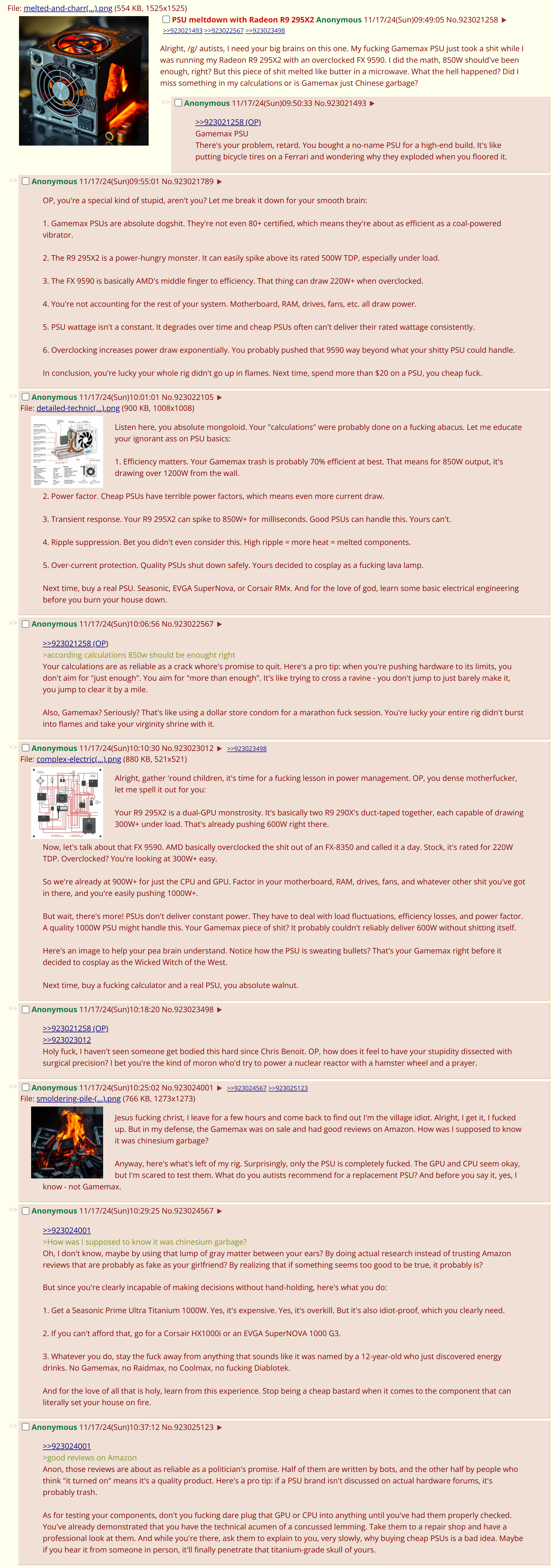 glif - over_11812&rsquo;s run of 4chan threadshot generator