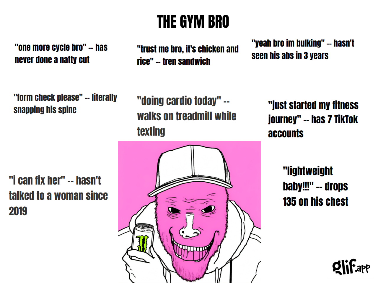Output for the Glif "WOJAK MEME GENERATOR"
