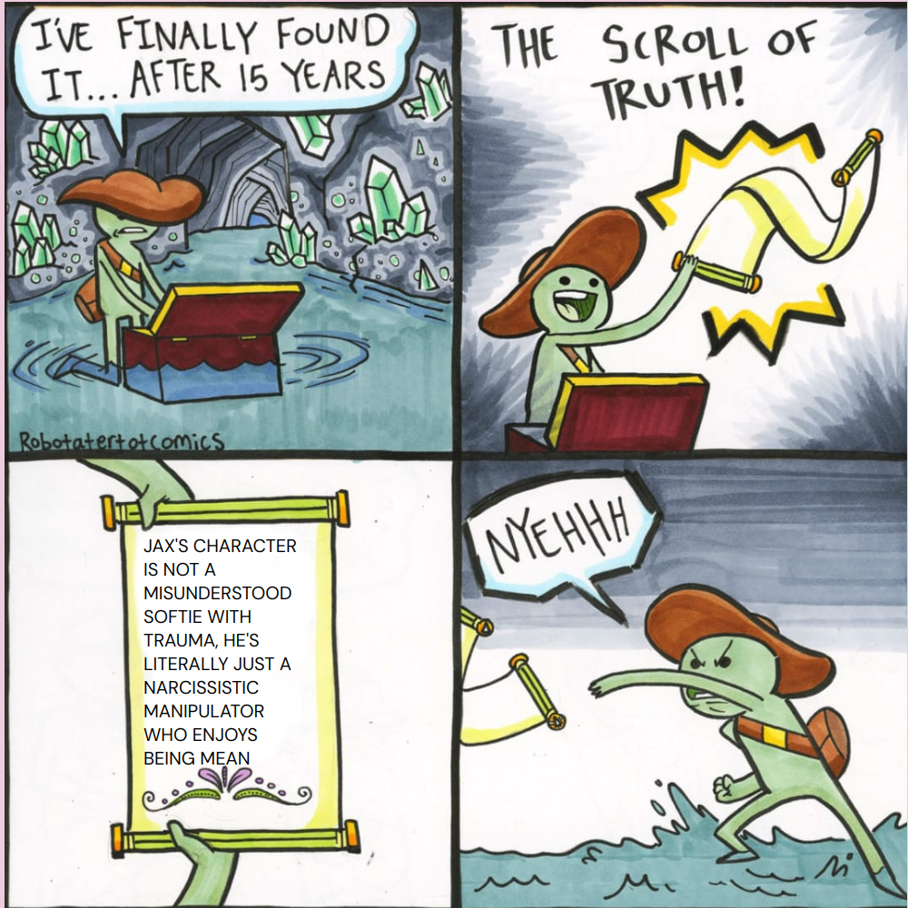 Output for the Glif "Scroll of Truth 📜 - Meme Generator"