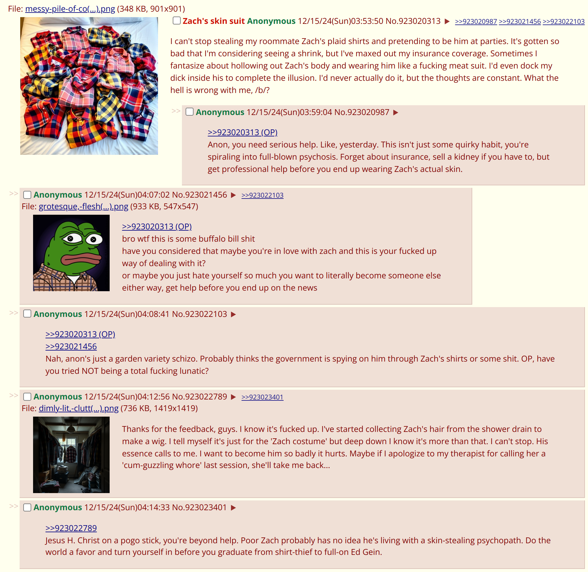 Output for the Glif "4chan threadshot generator"