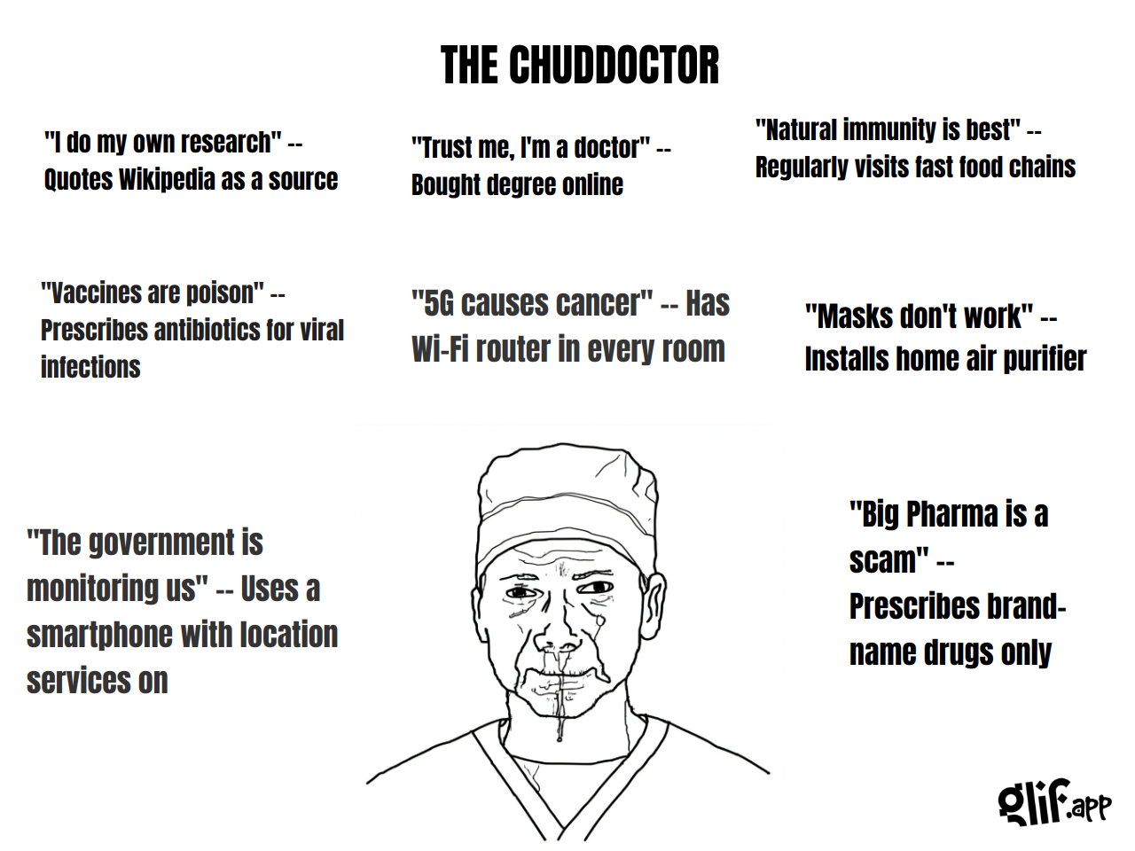 Output for the Glif "WOJAK MEME GENERATOR (GPT4-o)"