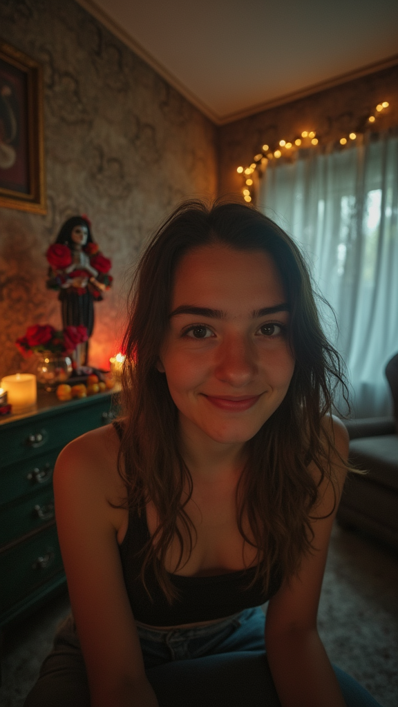 Output for the Glif "Realistic selfie"
