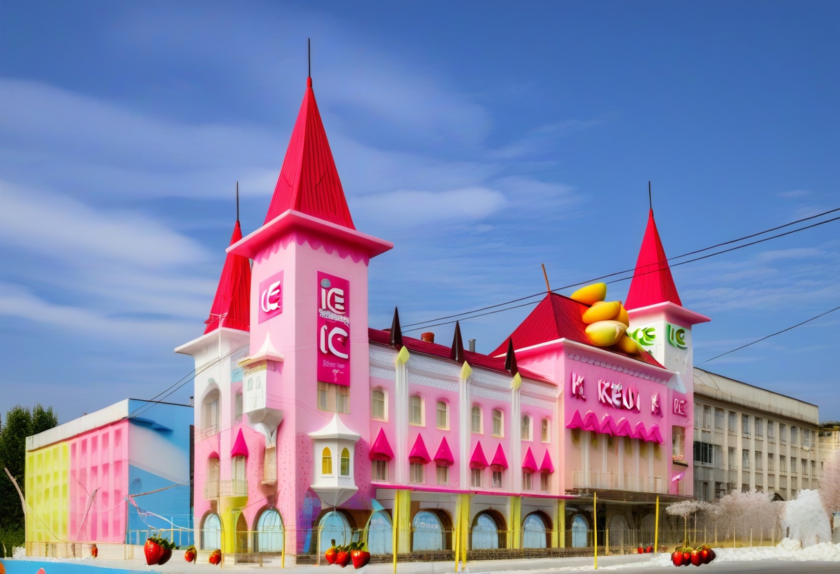 Output for the Skill "Ice-cream buildings"