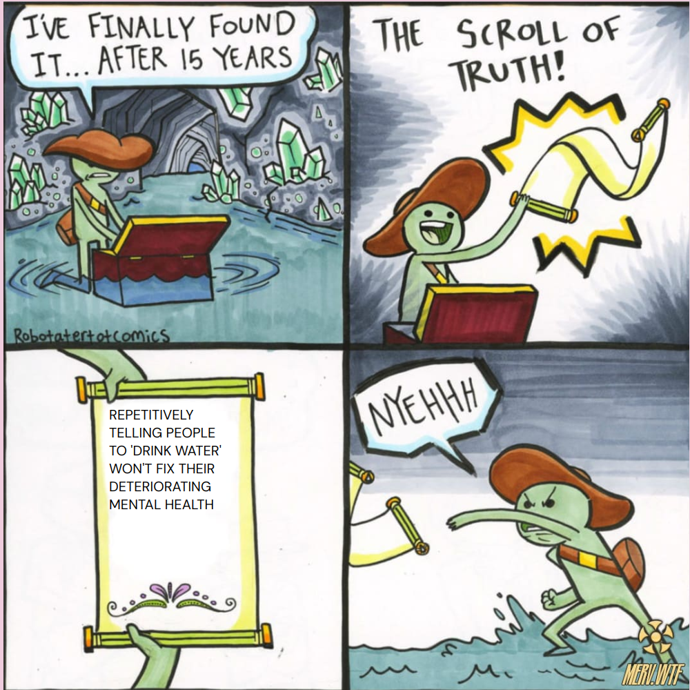 Output for the Glif "Scroll of Truth 📜 - Meme Generator"