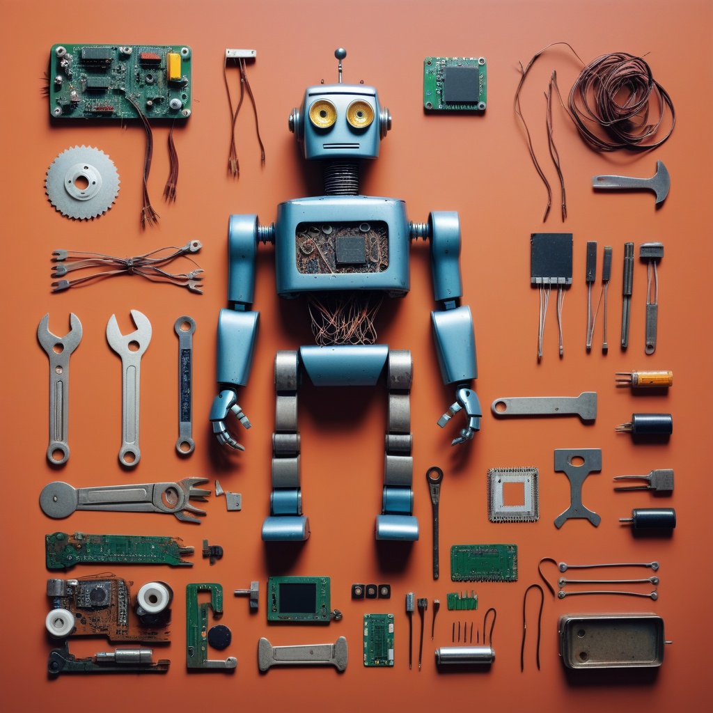 Output for the Glif "Knolling Photography"