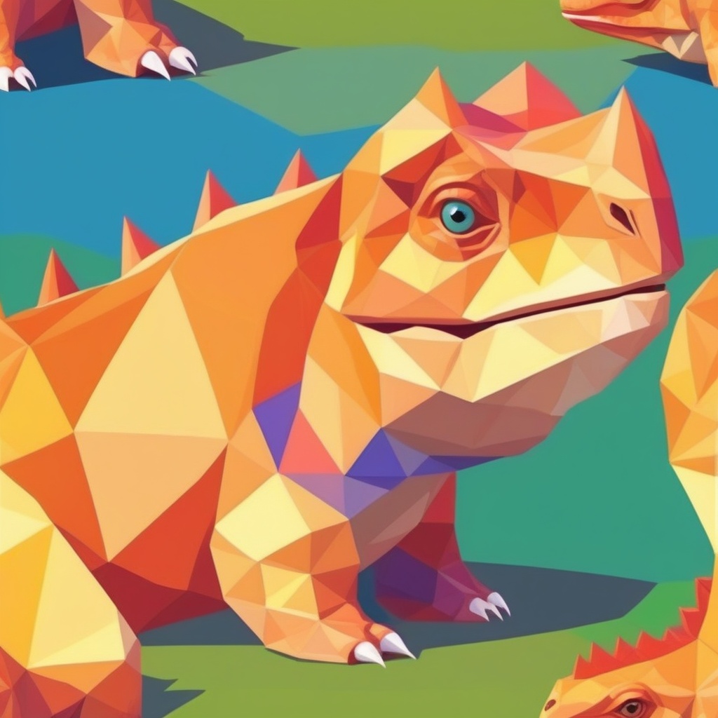 Output for the Glif "Low Poly Vector Art"