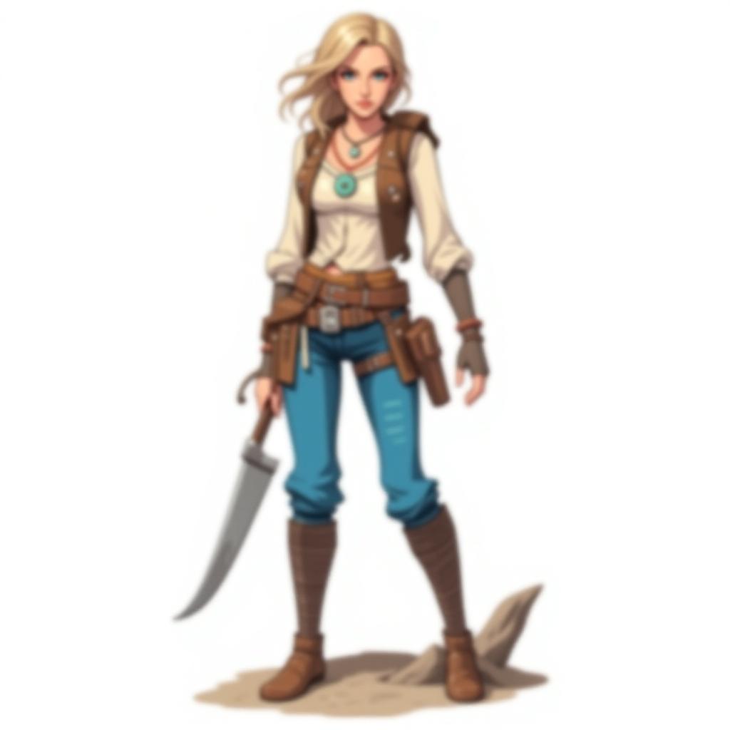 Output for the Glif "rpg character maker"