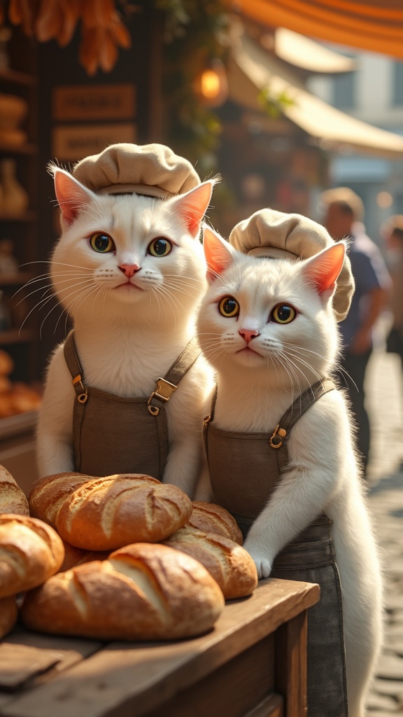 Output for the Glif "AI Cat Character Creator Tanjona"