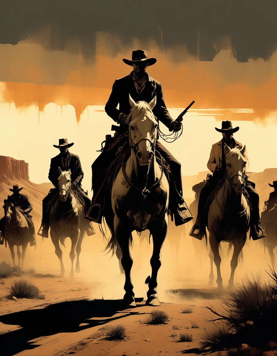 Output for the Glif "Spaghetti Western Movie Poster Generator - SDXL Version"