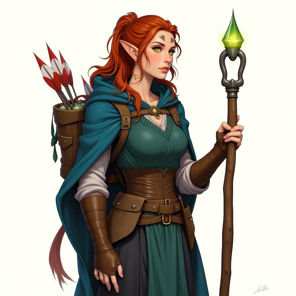 Output for the Glif "rpg character maker"