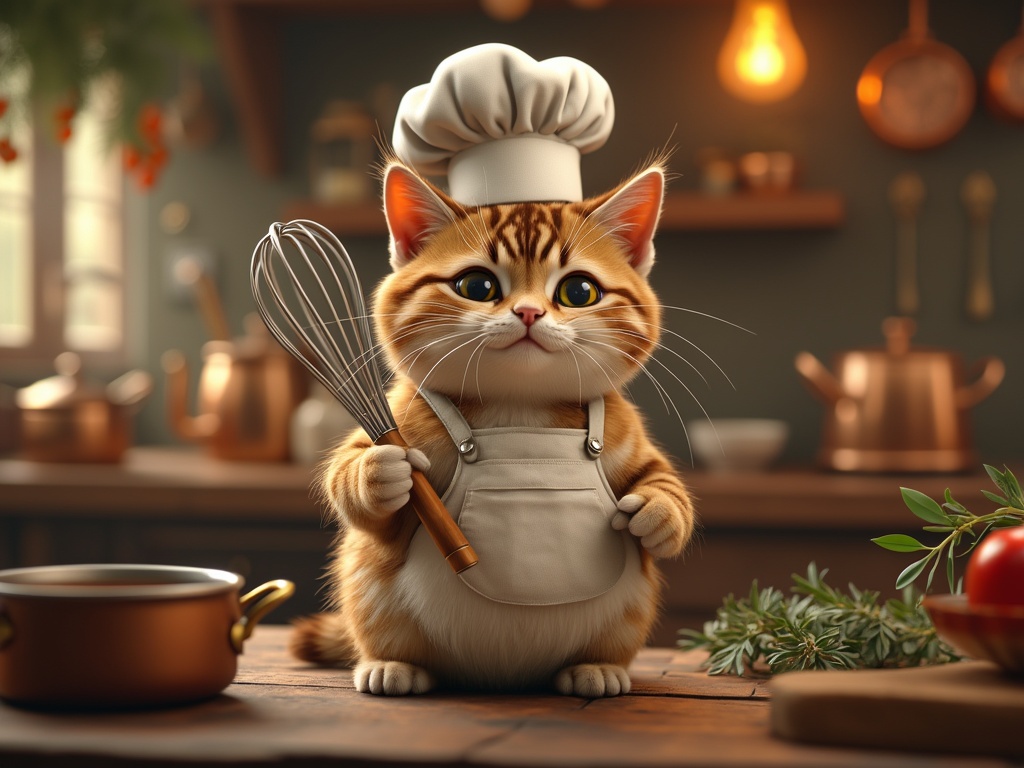 Output for the Glif "AI Cat Test"