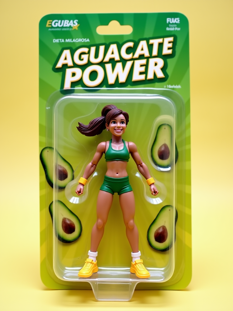 Output for the Workflow "You as a Flux Action Figure!"