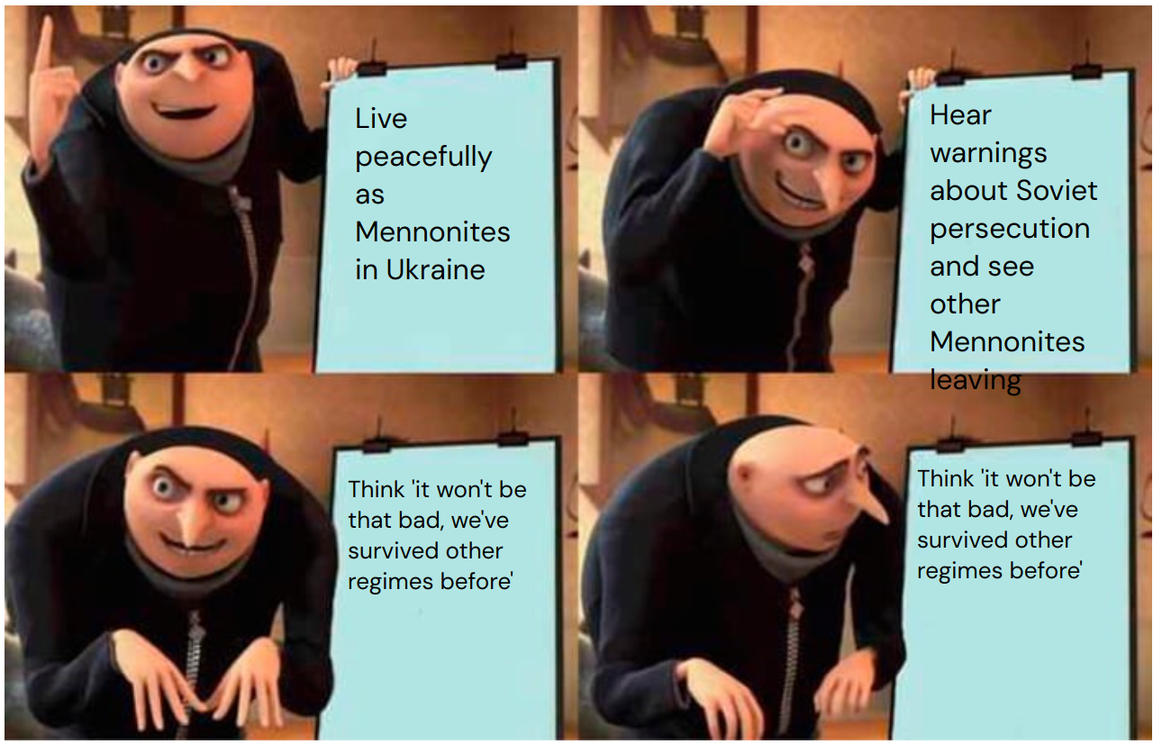Output for the Glif "Gru's Plan Meme Generator"