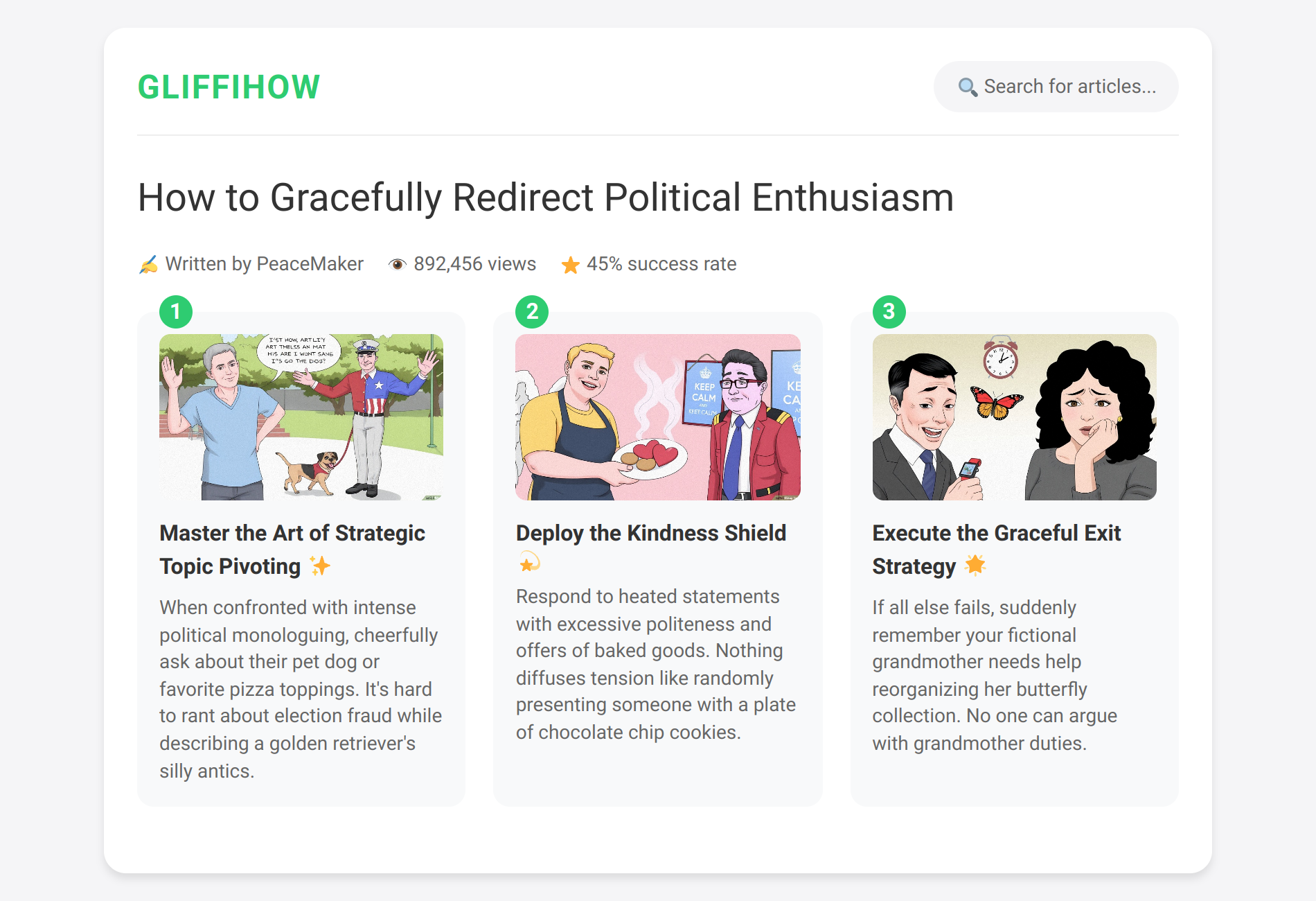 Output for the Glif "WikiHow memes"