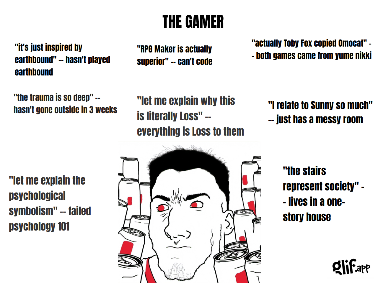 Output for the Glif "WOJAK MEME GENERATOR"