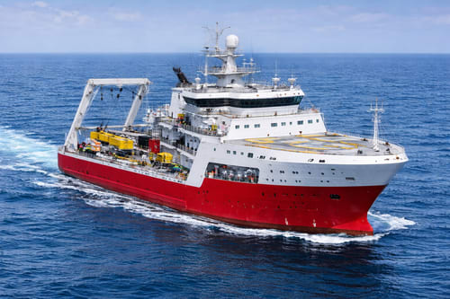 Traditional research vessel