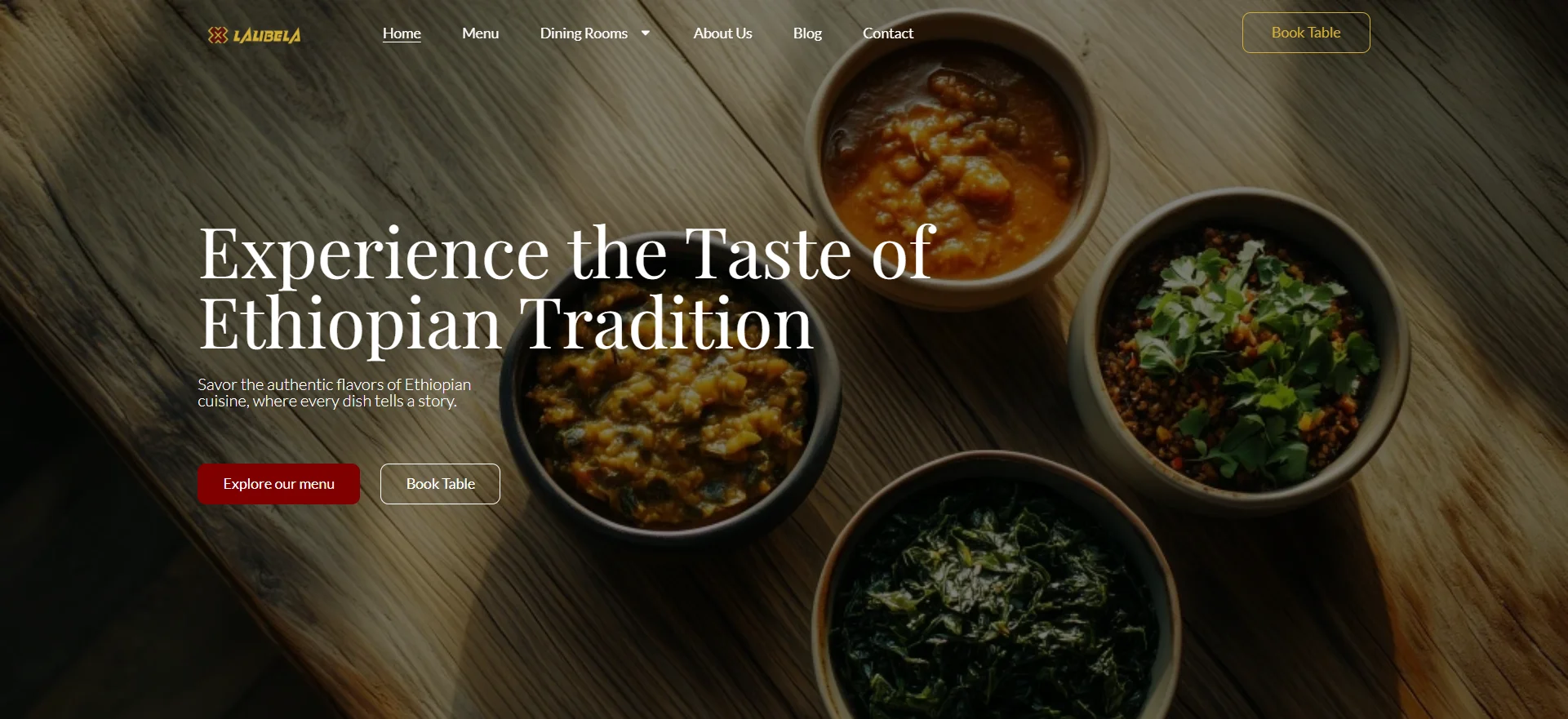 Desktop Screenshot for Lalibela Ethiopian Restaurant