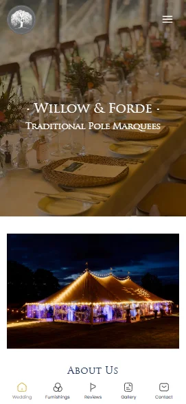 Mobile Screenshot for Willow & Forde