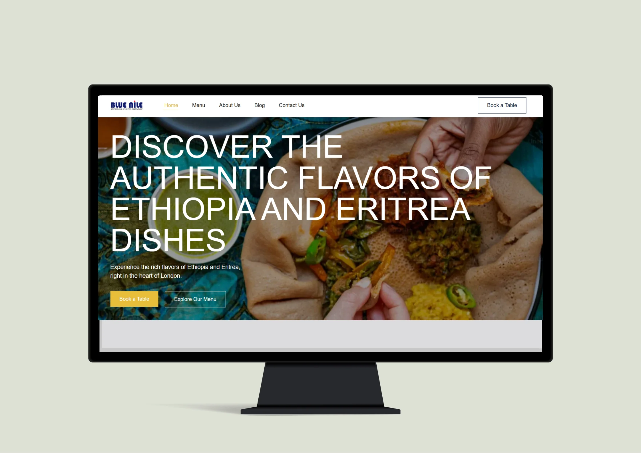 Blue Nile Ethiopian Restaurant