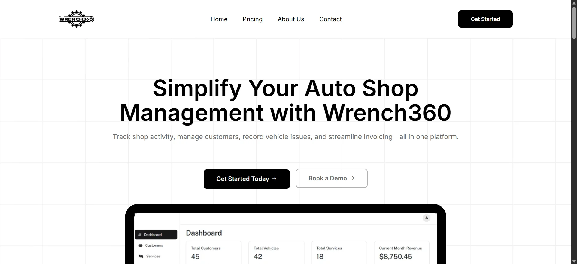 Desktop Screenshot for Wrench360